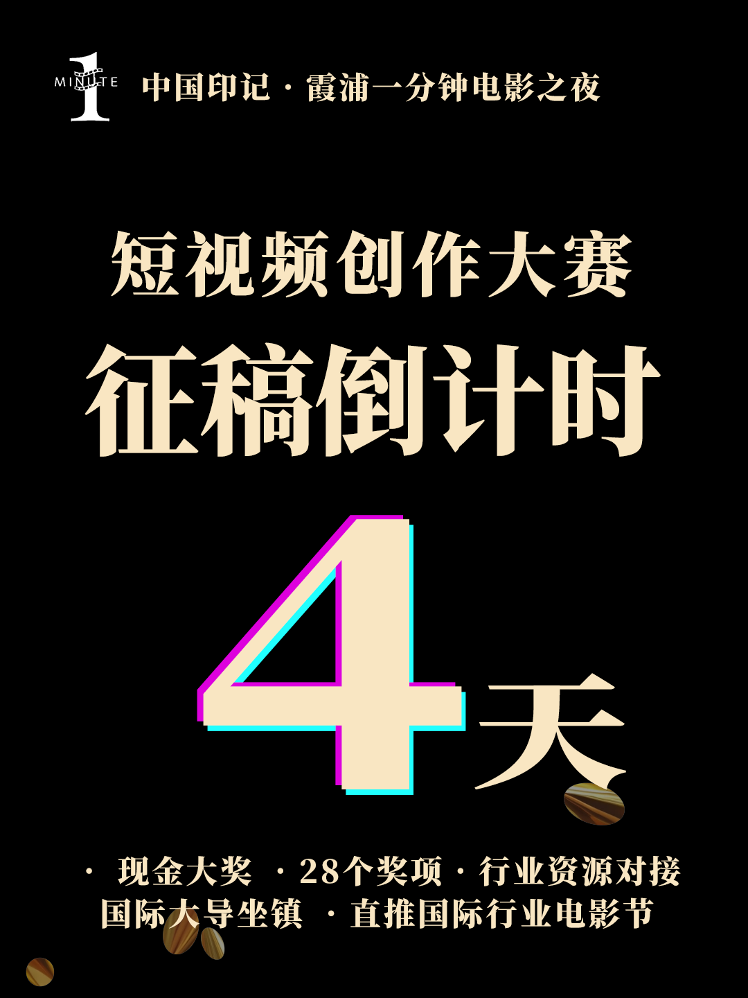 磨好这 1 分钟！不管是生活碎片还是奇幻脑洞，都能赢扶持